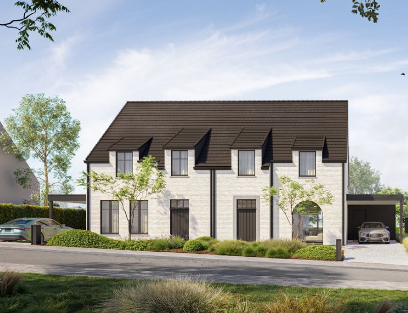 Halfopen nieuwbouwwoning | Woonproject Wijnsberg – Vichte